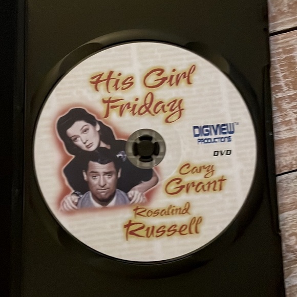 2 Classic DVDs 📀 $10 His Girl Friday & A Farewell to Arms - Picture 4 of 9
